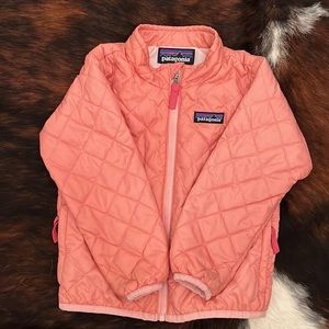 Patagonia Nano Puff Jacket - Girls 3T pink